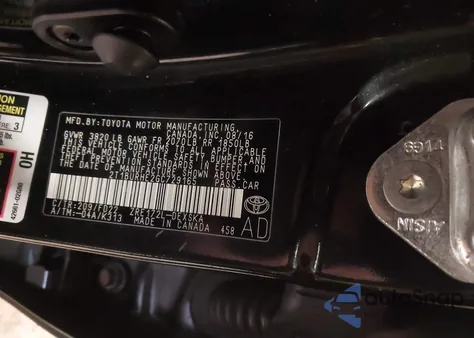 2016 Toyota Corolla S Plus из США, поврежденный, VIN 2T1BURHE2GC729165